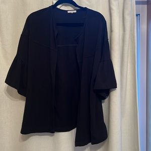 Cute open cardigan, black, worn a few times